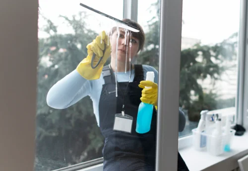 Nettoyage de vitres intérieures et extérieures à Pont-Melvez